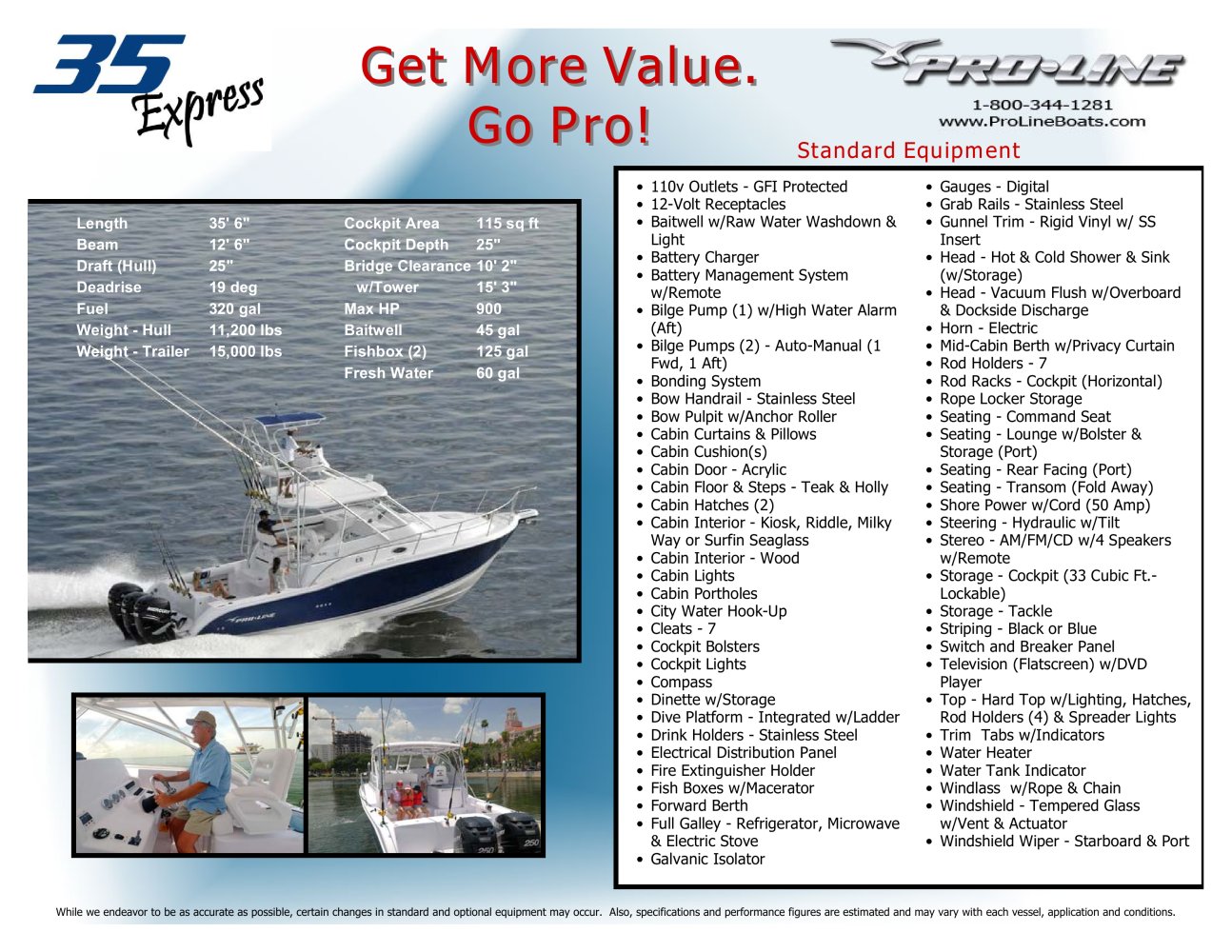 35 Express - Pro Line Boats