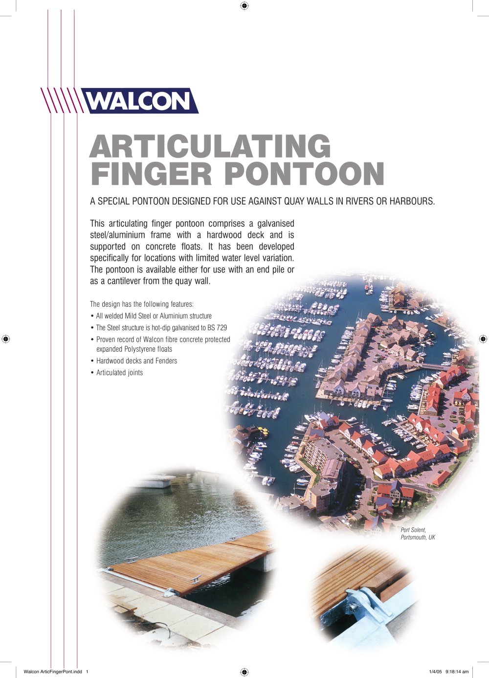 Artic Finger Pont - Walcon Marine