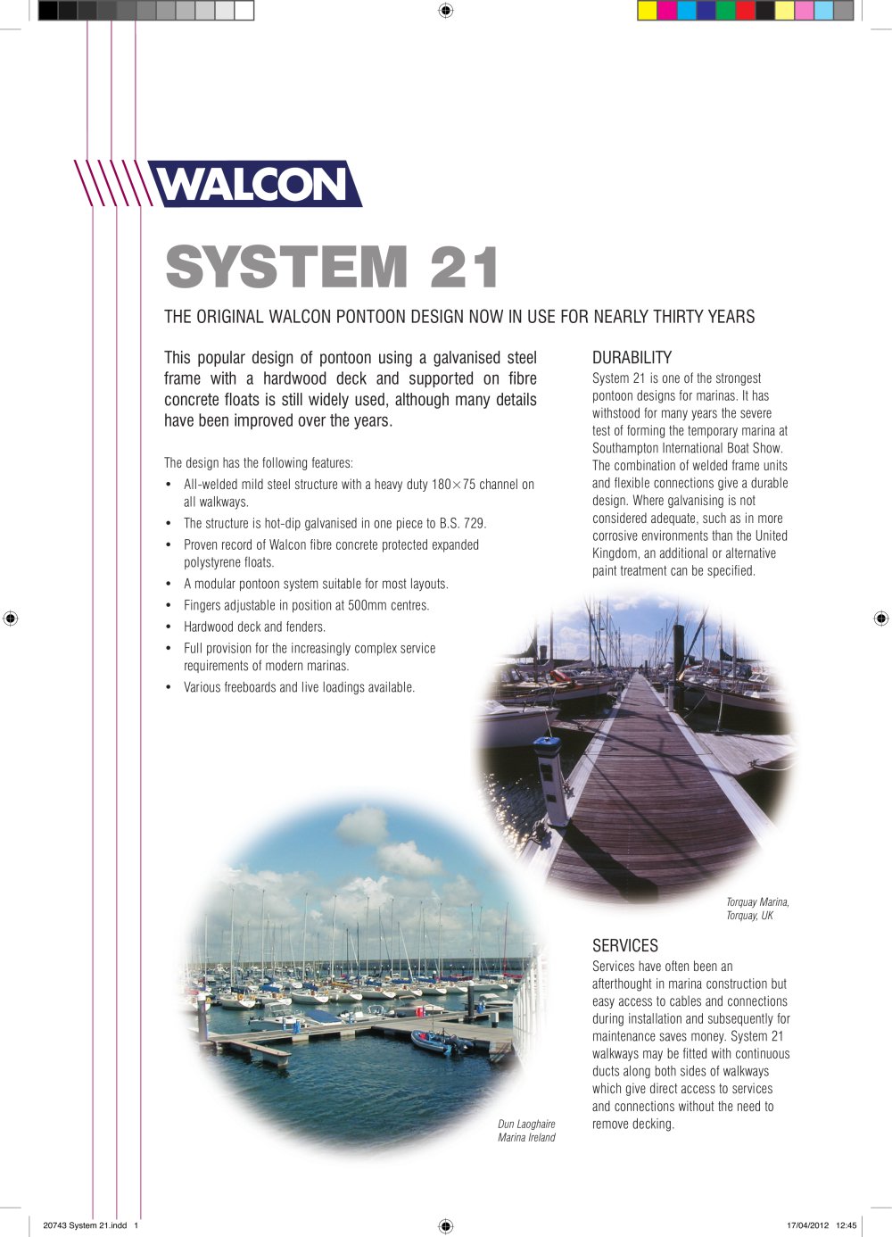 System 21 - Walcon Marine