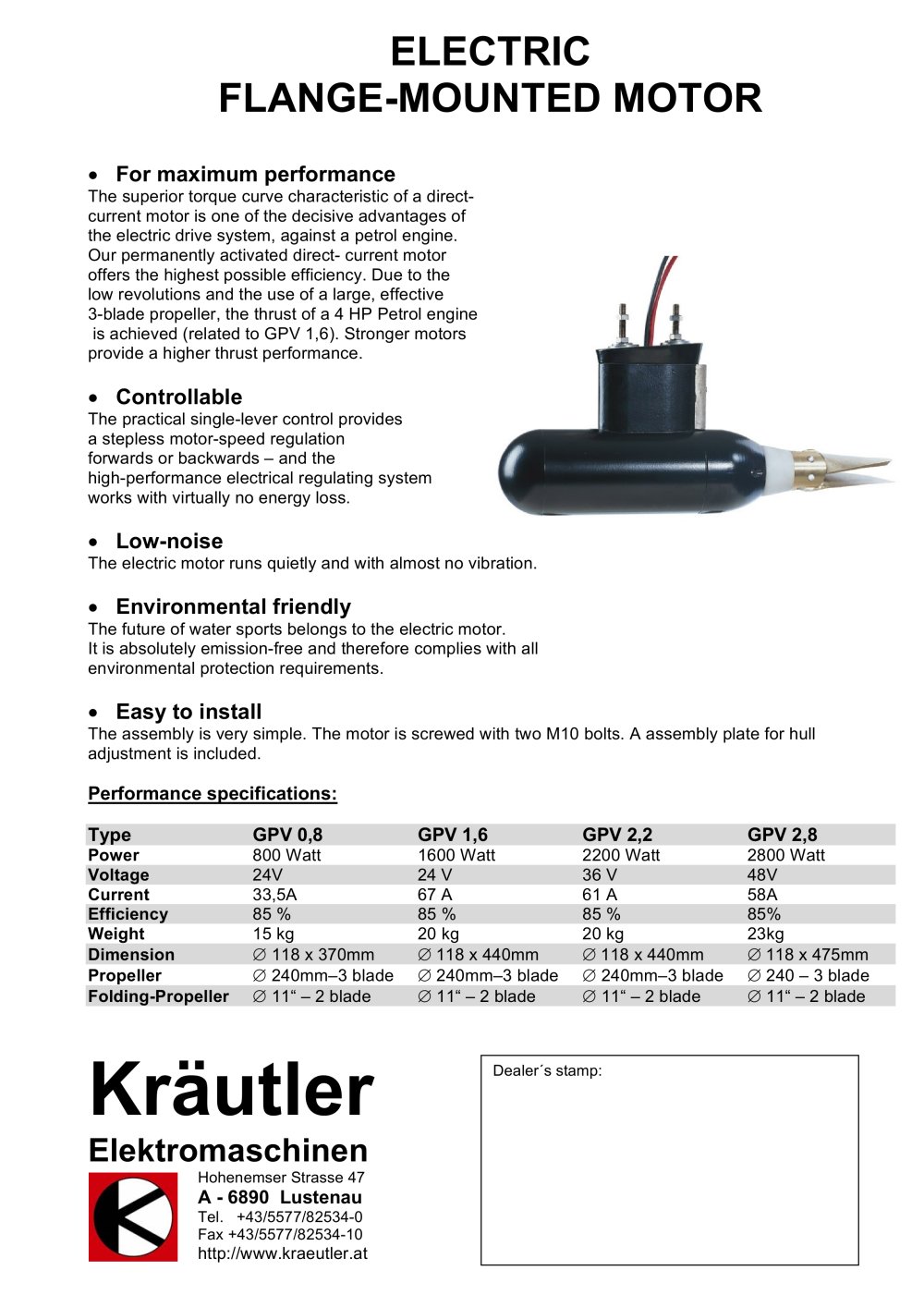Kr&auml;utler Elektromaschinen - 