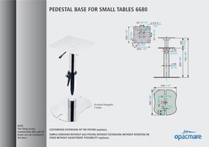 table bases model 6680
