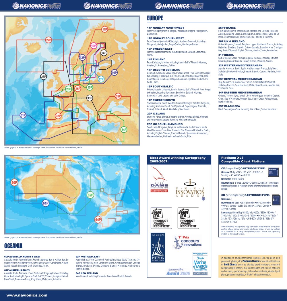 Navionics - 4987, 17979, 59459, 57415
