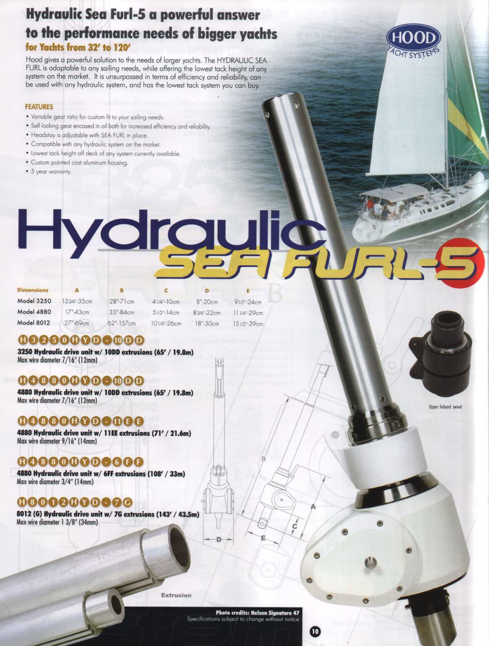 Hood Yacht System - 
