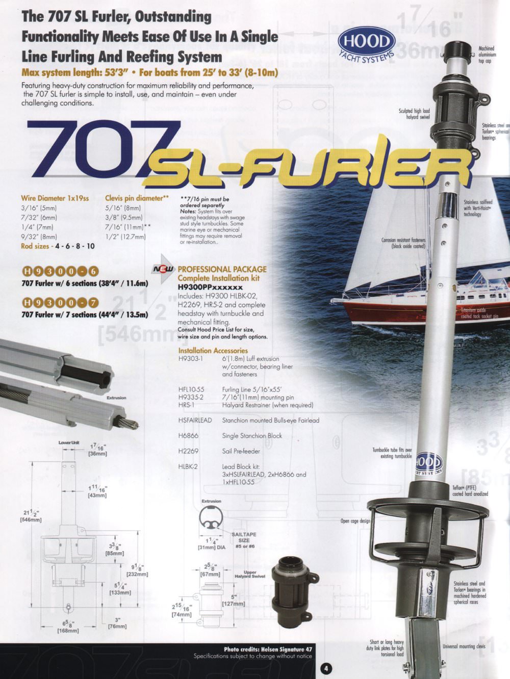 Hood Yacht System - 