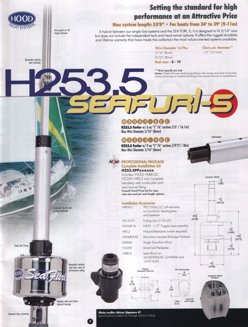 Hood Yacht System - 152358, 16247, 4228