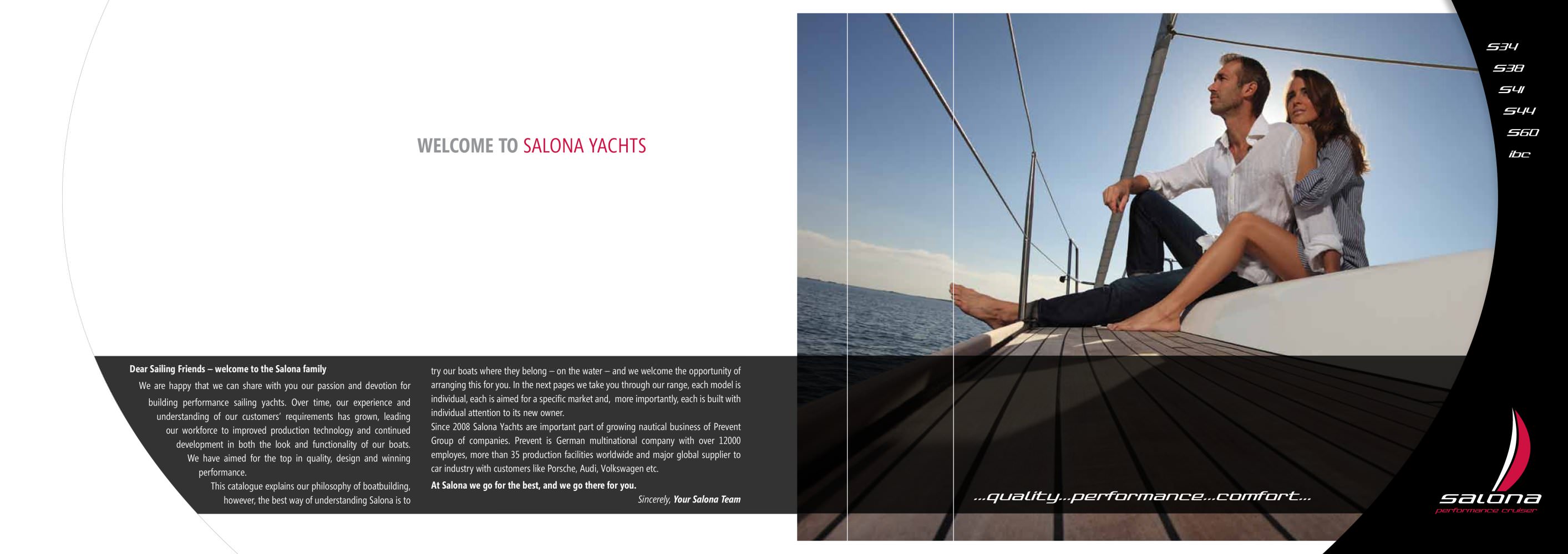 Salona brochure - Salona yachts