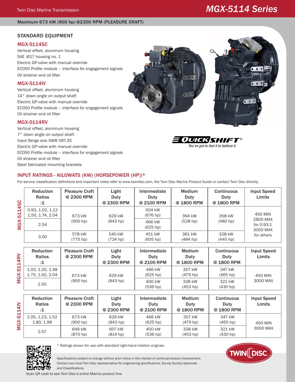 MGX-5114 Series - 1 / 2 Pages