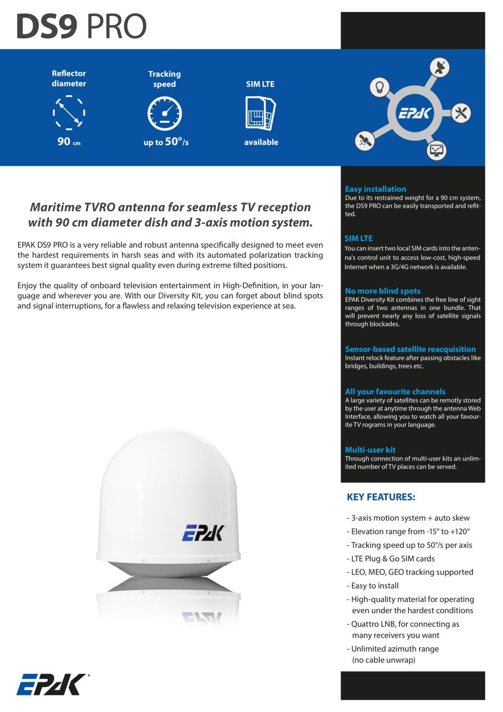 tvro ds9 epak pdf catalogues documentation boating brochures