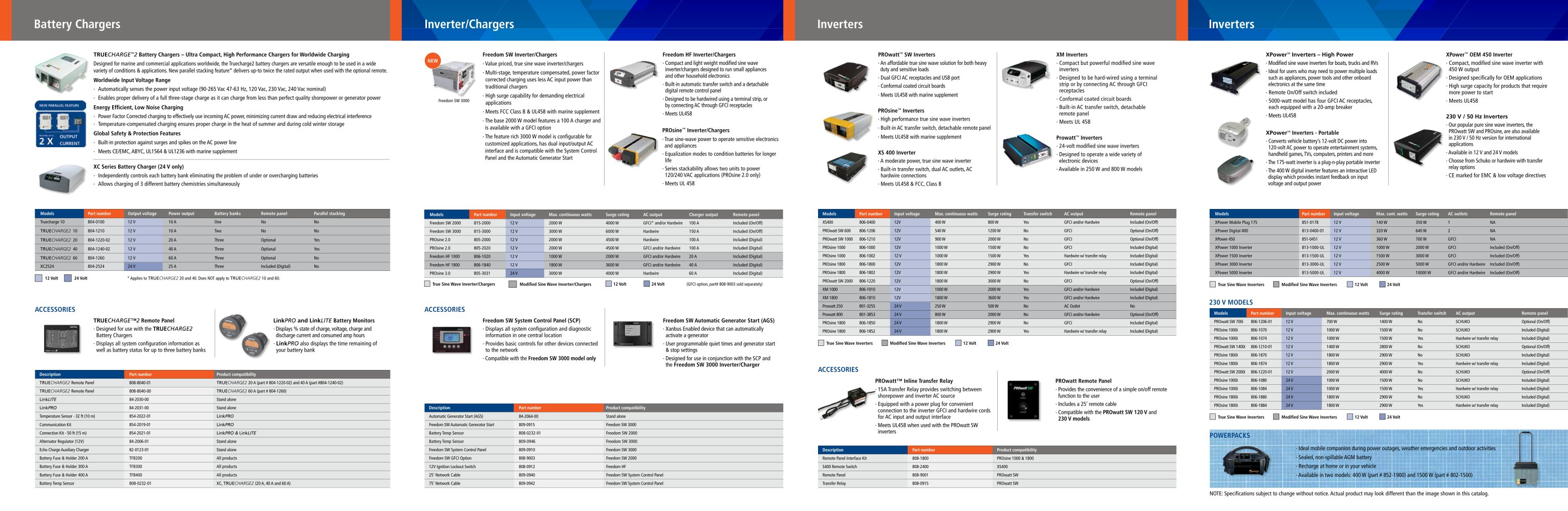 Marine catalog 2011 - Xantrex
