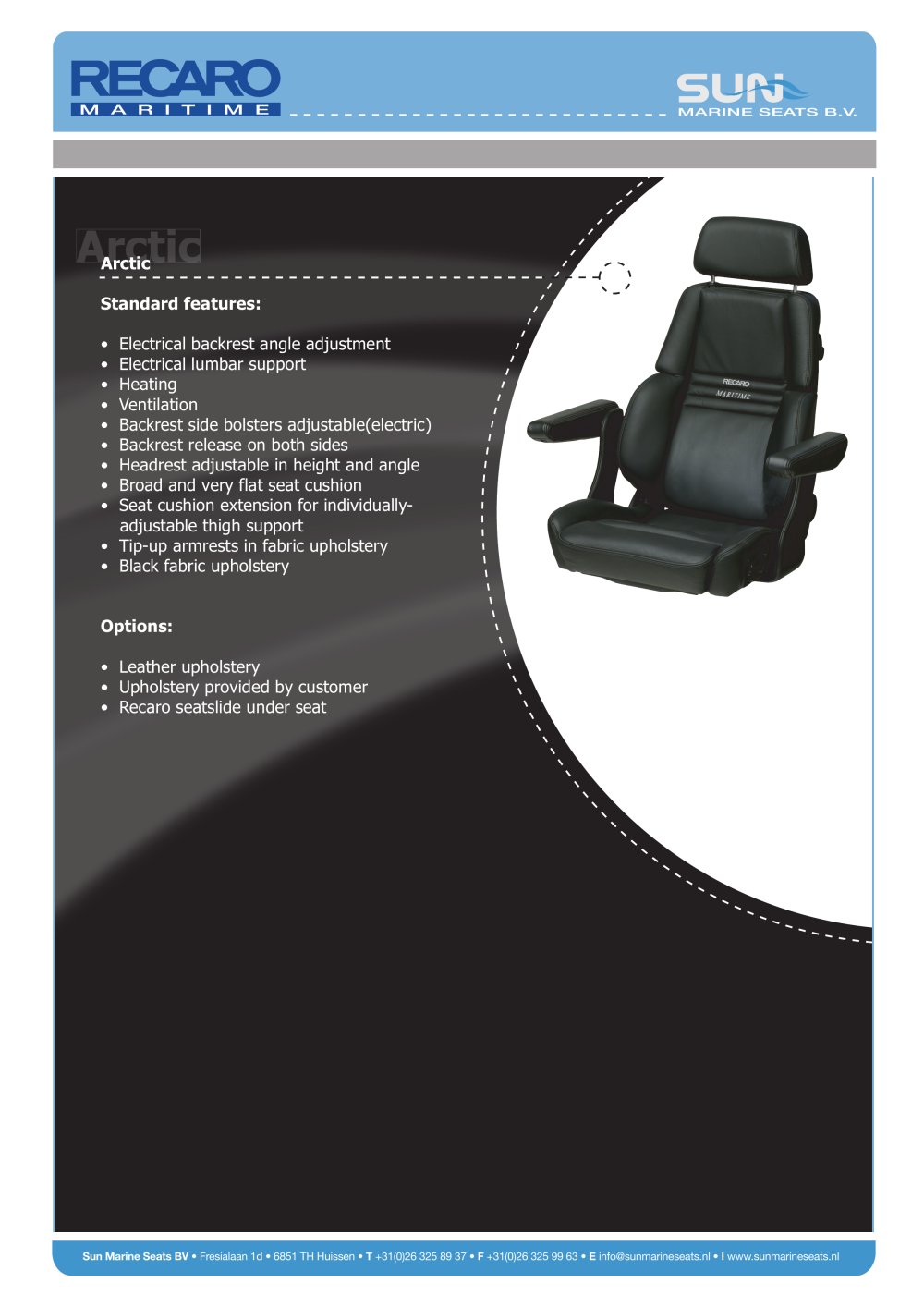 Artic - Recaro Maritime