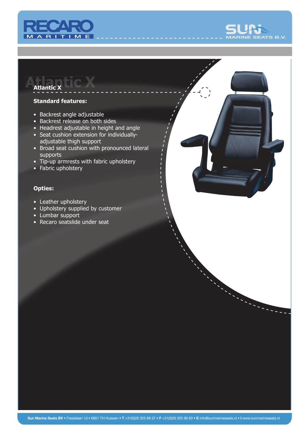 Atlantic X - Recaro Maritime