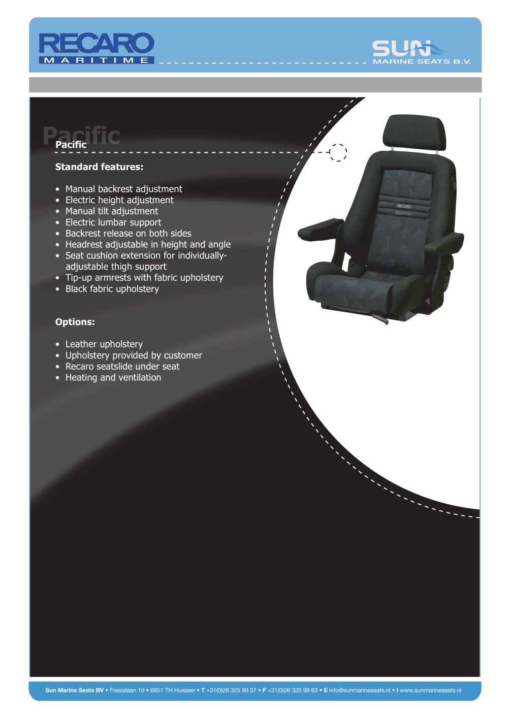 Pacific - Recaro Maritime