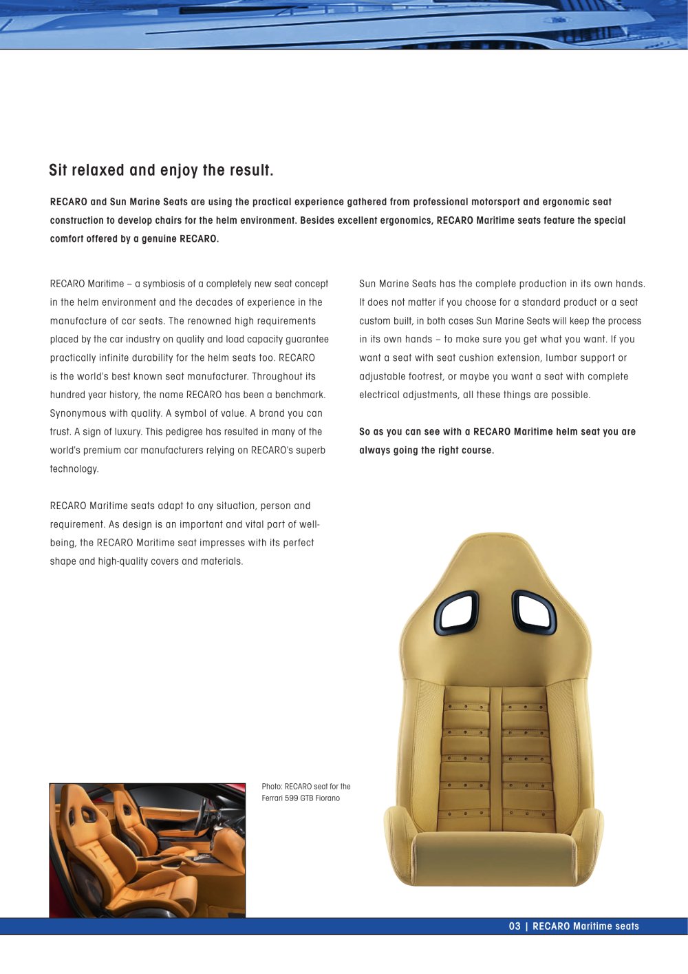 Recaro Maritime - 58180