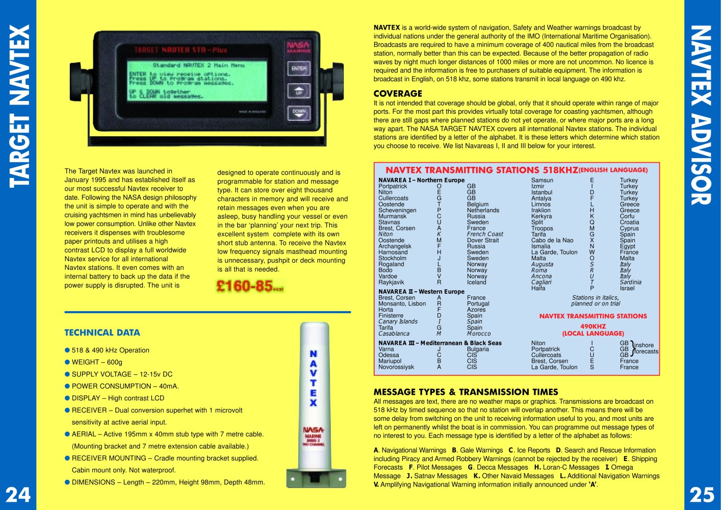 Nasa easy navtex manual