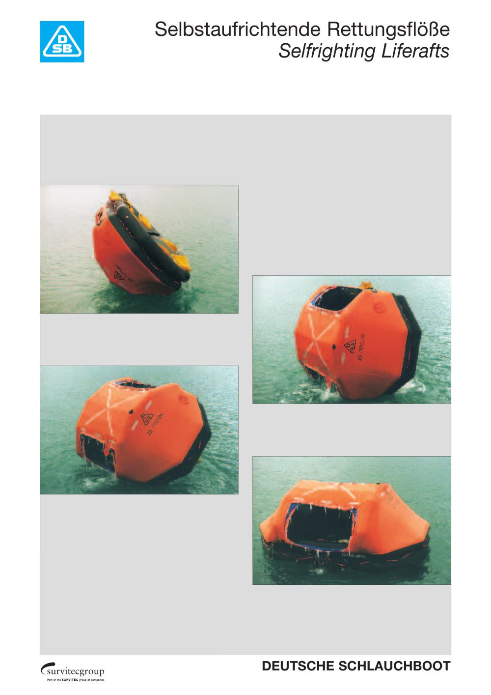 Selfrighting Liferafts - Deutsche Schlauchboot