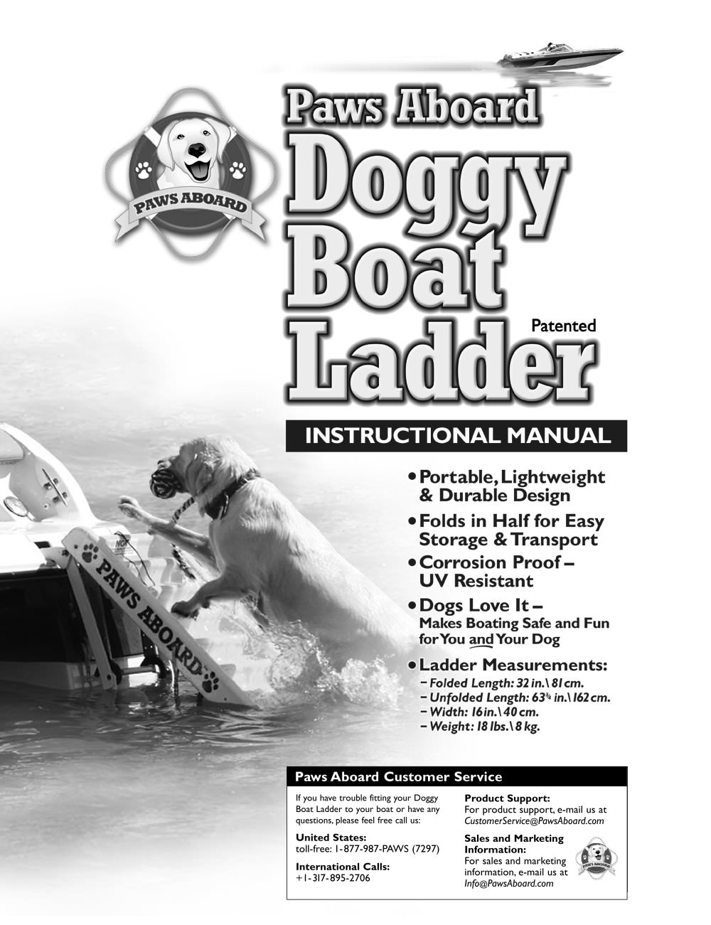 Doggy Boat Ladder - Paws Aboard