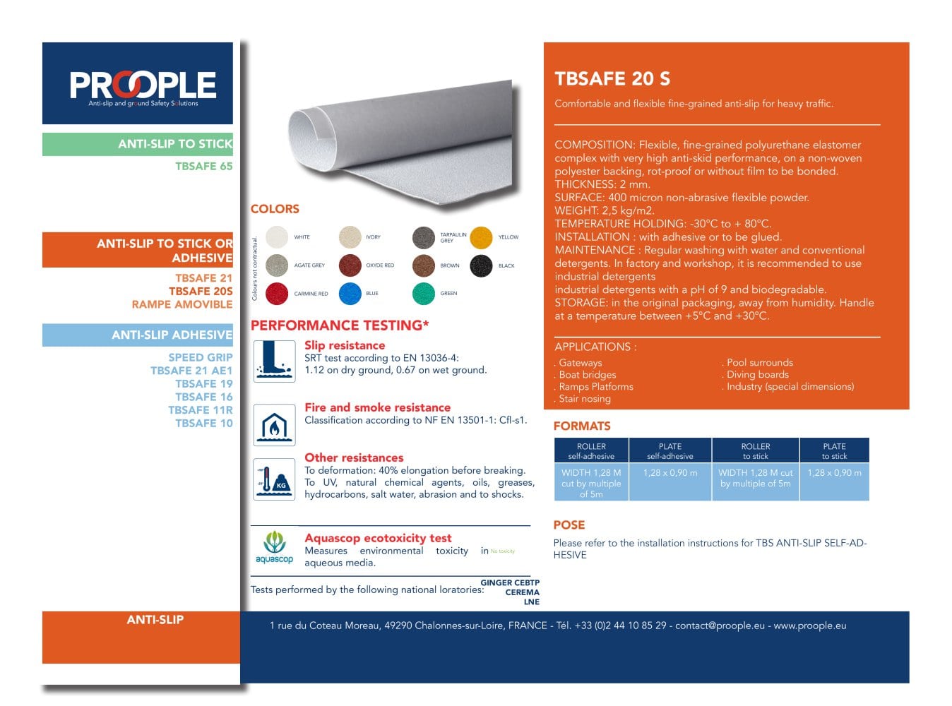 TBS Antid&eacute;rapant - 152564