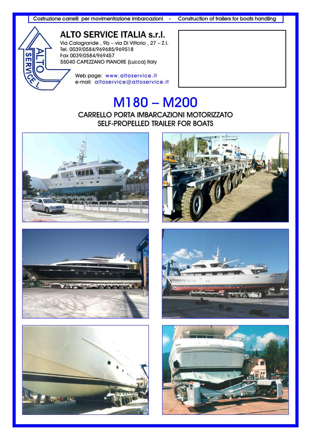 ALTO SERVICE ITALIA S.r.l. - 58086