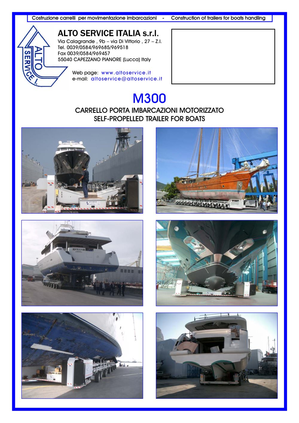 ALTO SERVICE ITALIA S.r.l. - 58086
