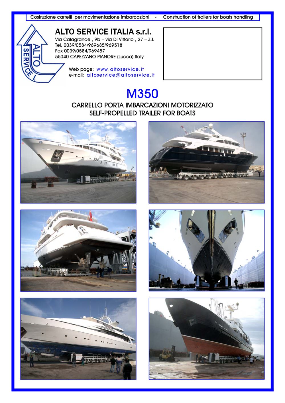ALTO SERVICE ITALIA S.r.l. - 58086