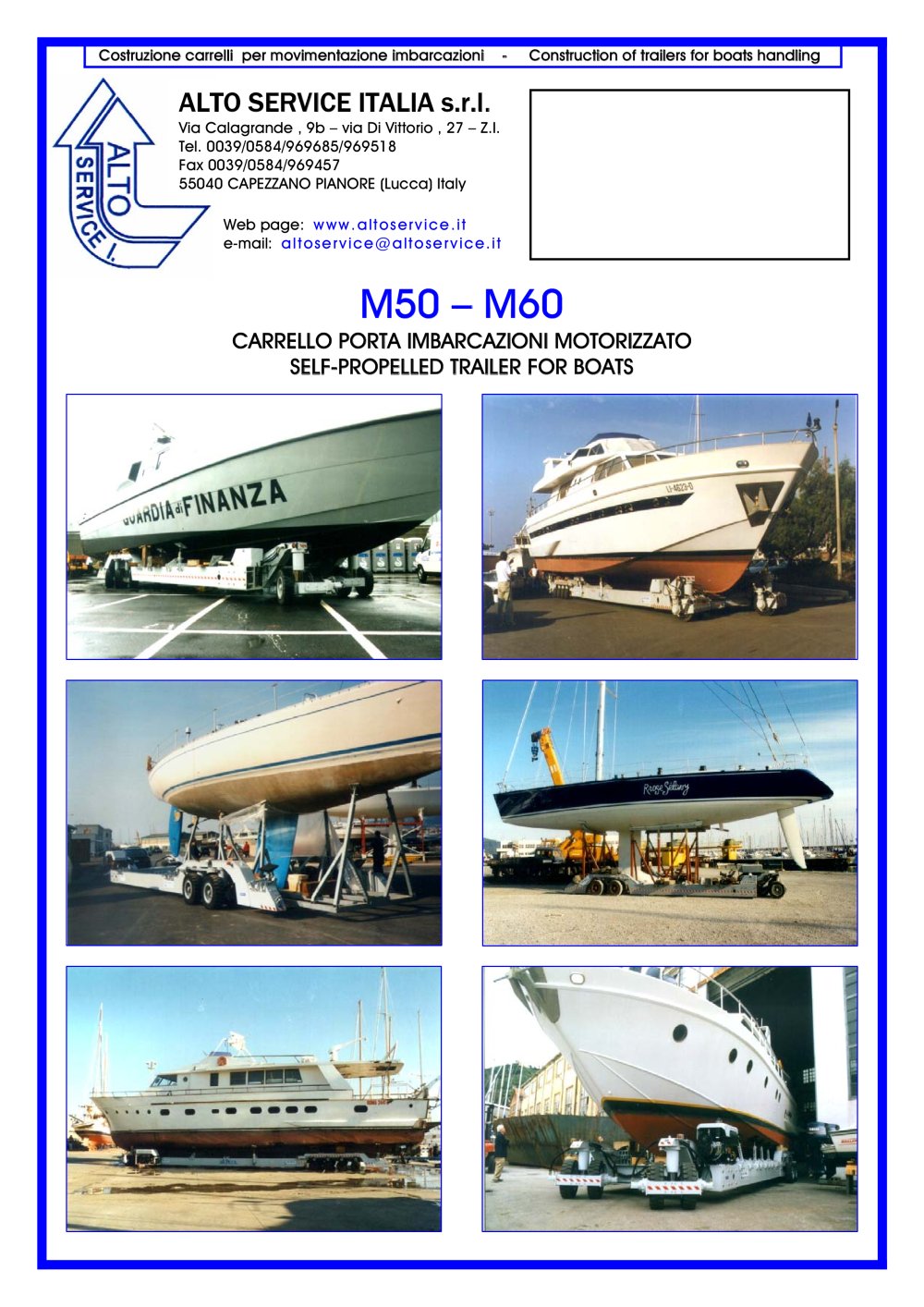 ALTO SERVICE ITALIA S.r.l. - 58086
