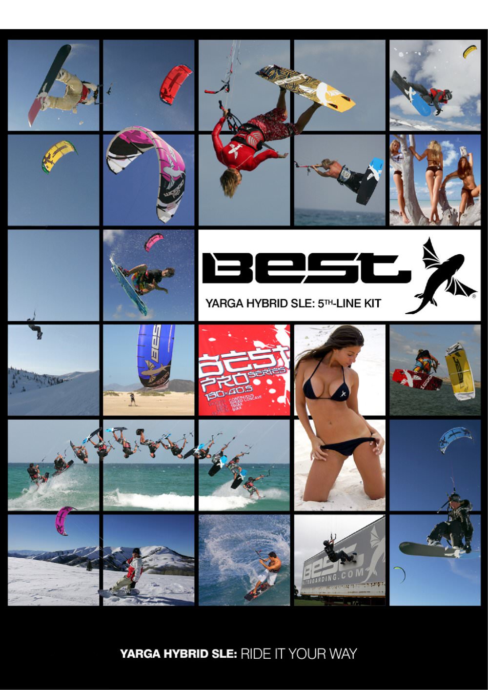 Yarga Hybrid 5th Line Manual - Best Kiteboarding