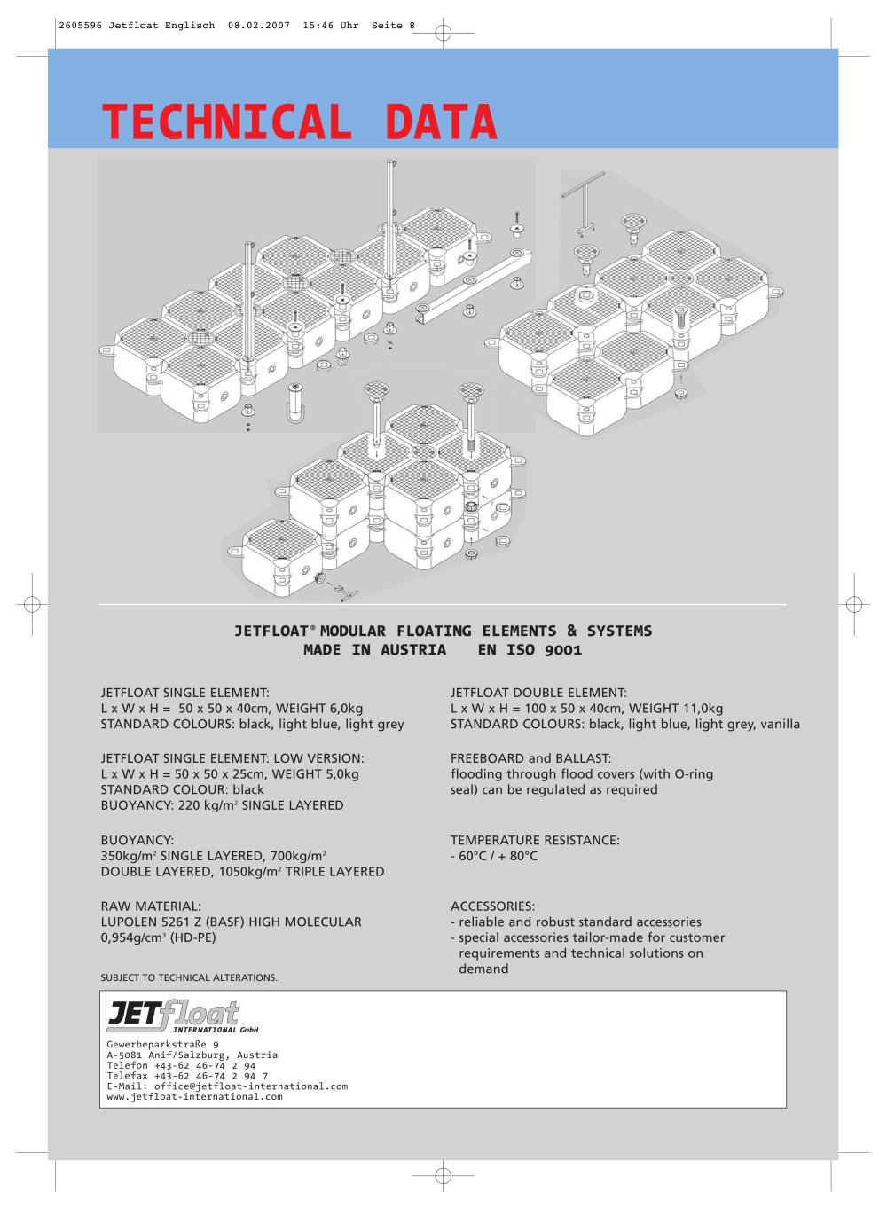 JETFLOAT INTERNATIONAL GmbH - 