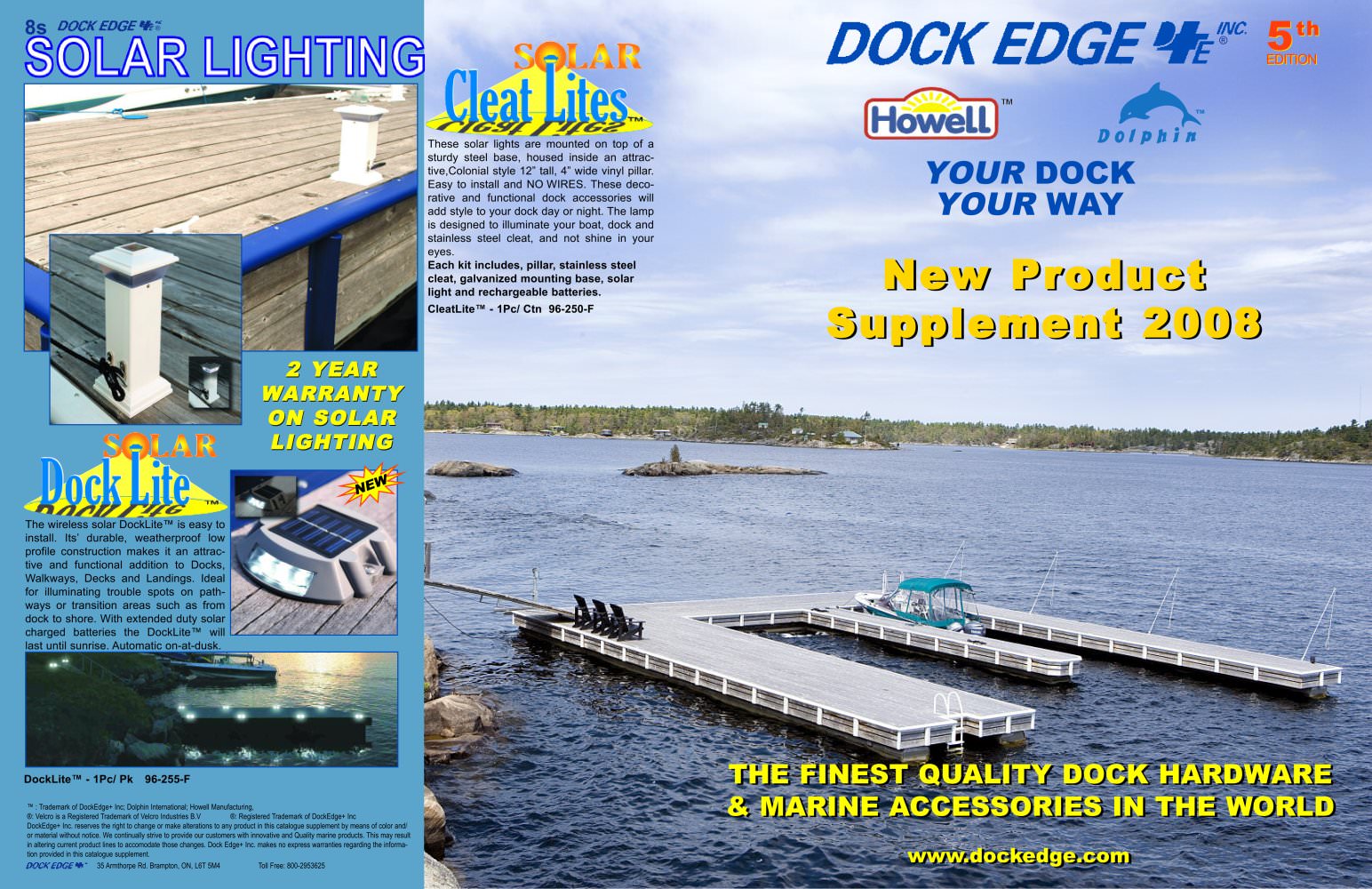 DockEdge 2008 Supplement - Dock Edge