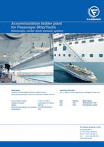 telescopic, under deck stowed