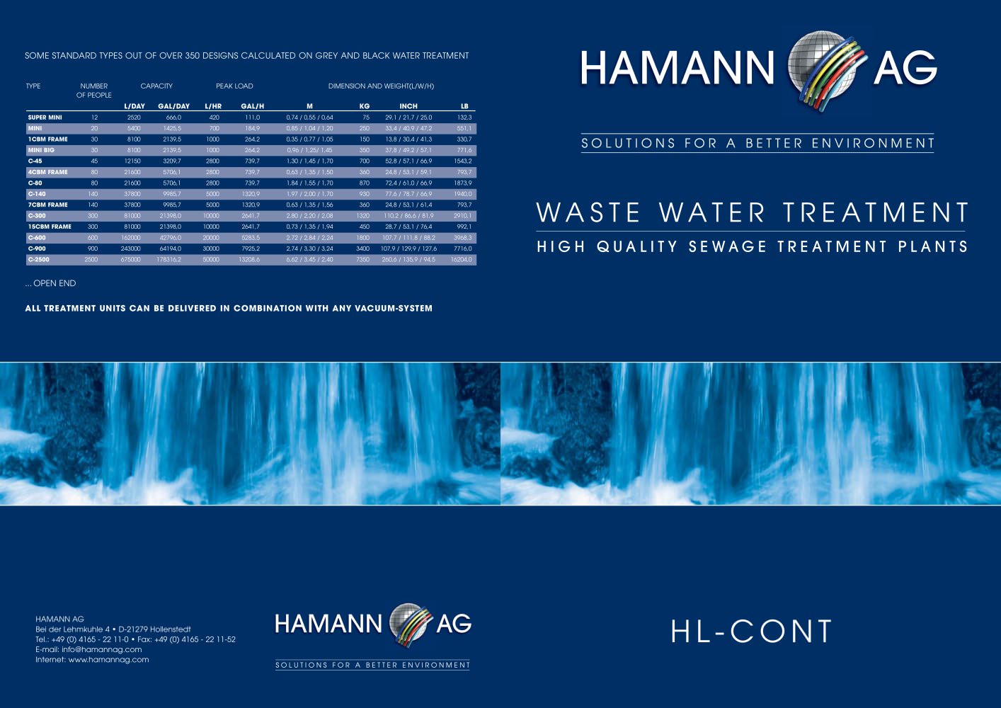 HL-CONT Brochure - Hamann AG