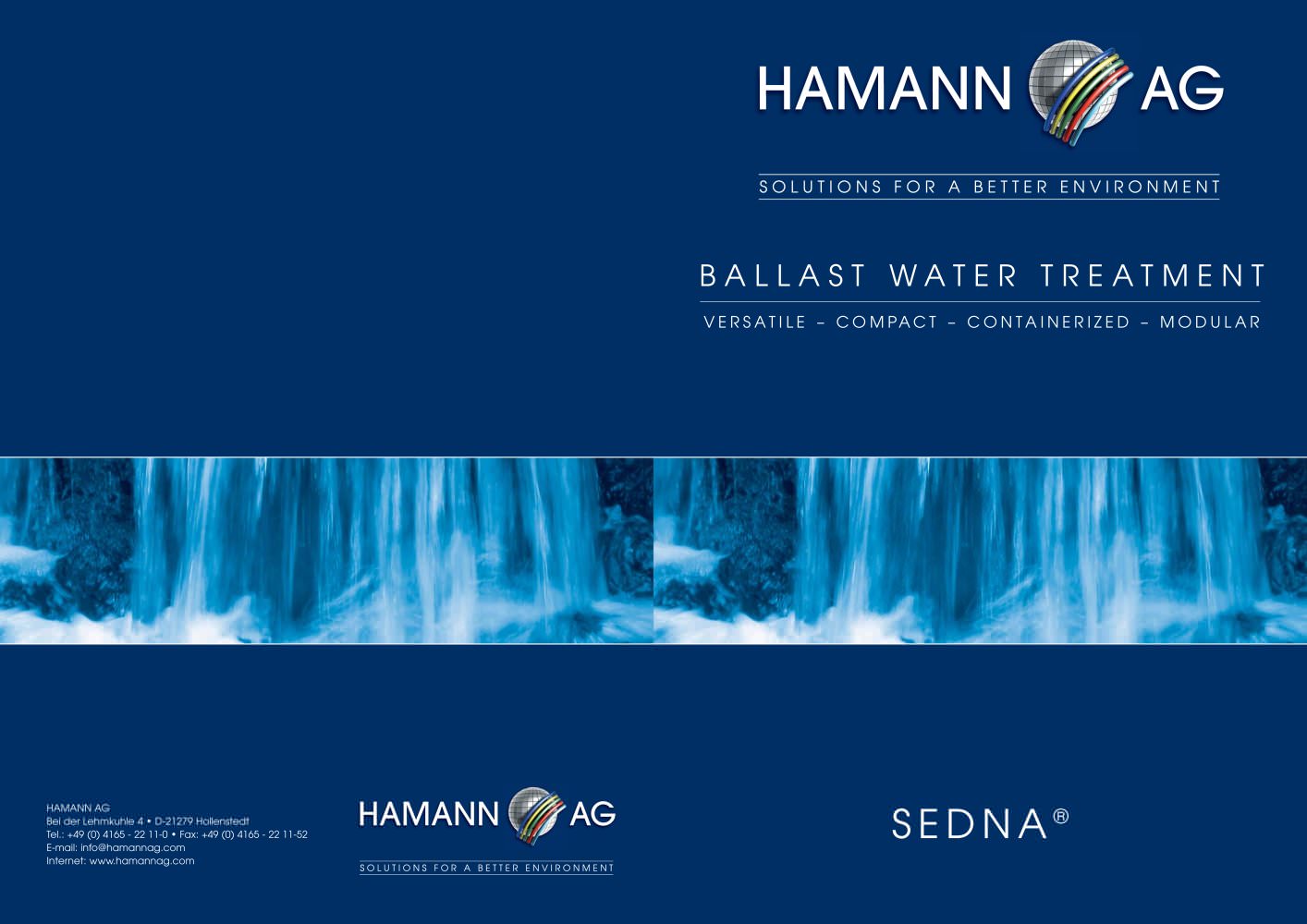 SEDNA BALLAST Brochure - Hamann AG