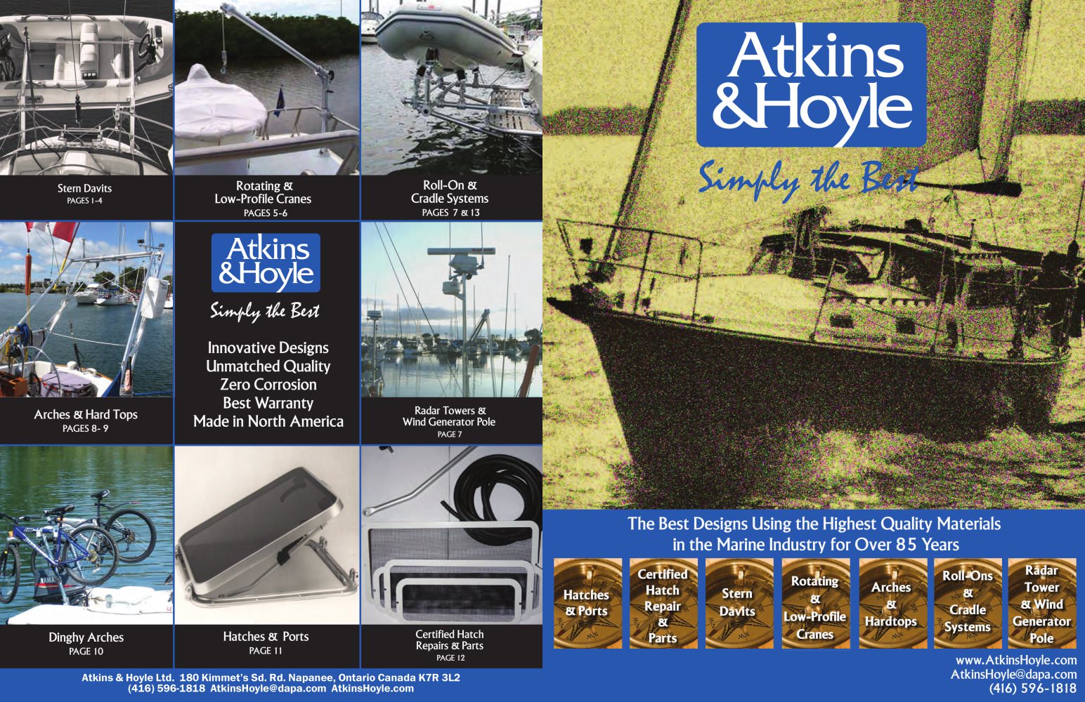 Atkins & Hoyle Ltd. Pamphlet - Atkins & Hoyle Ltd.