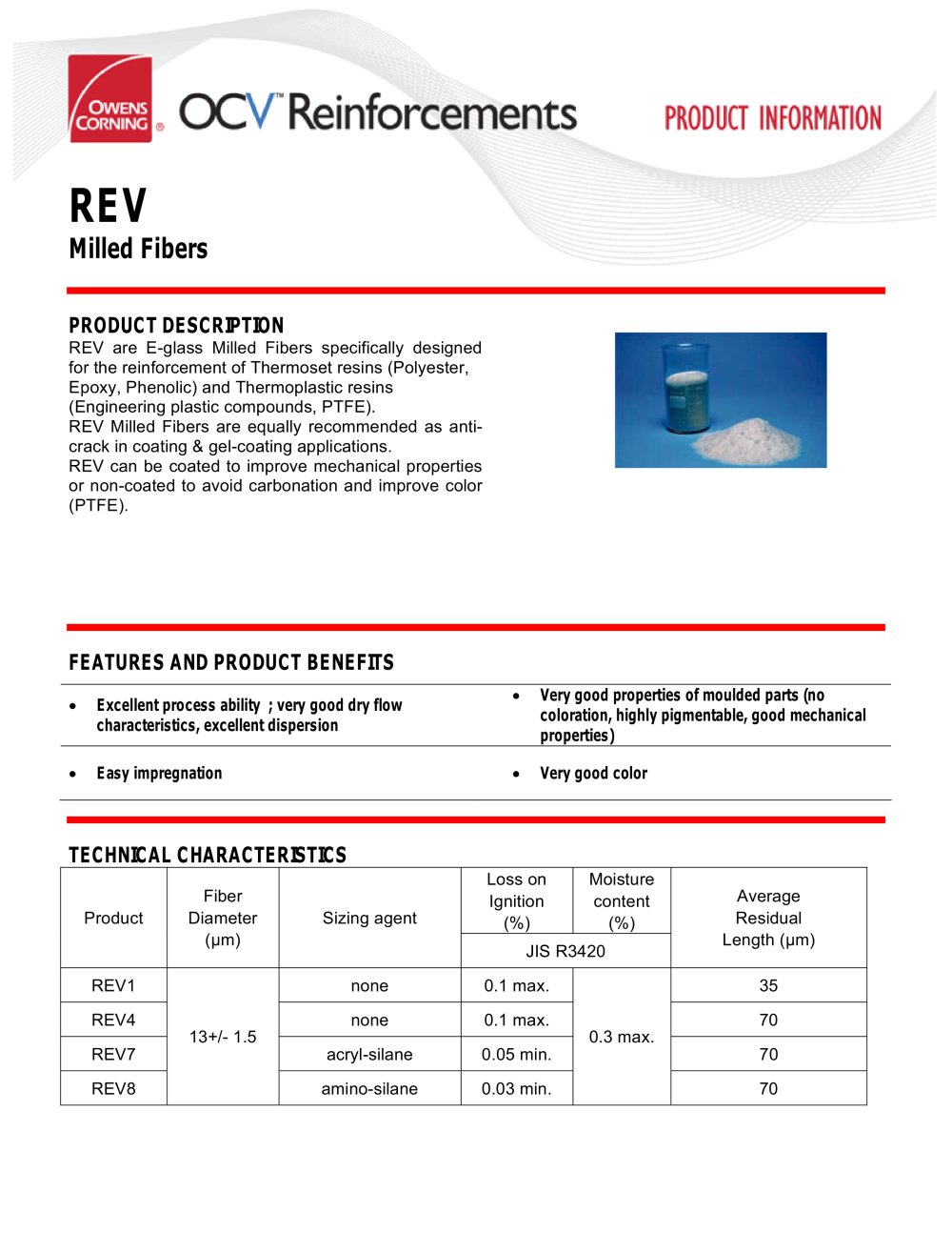Vetrotex - OCV Reinforcements - 60701