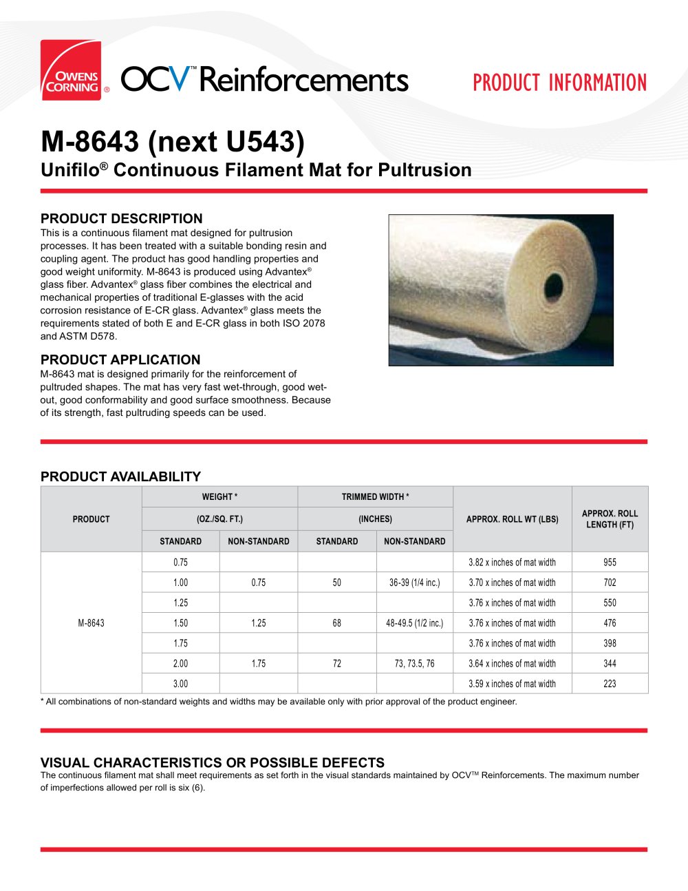 Vetrotex - OCV Reinforcements - 