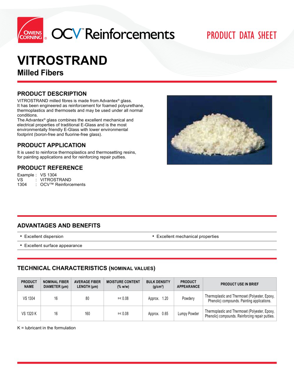 Vetrotex - OCV Reinforcements - 60701