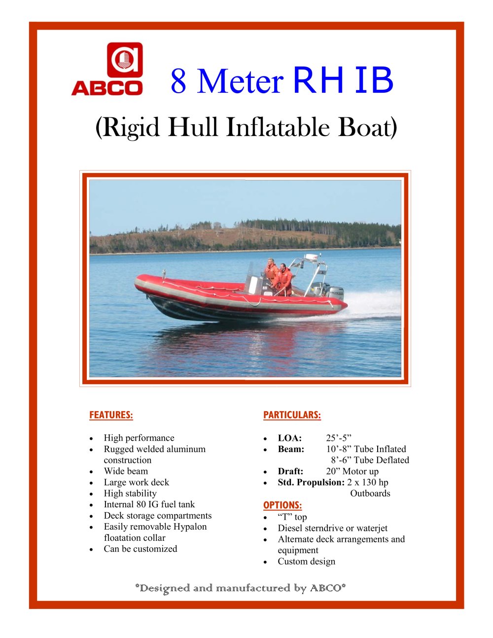 23 RHIB - ABCO Industries Limited