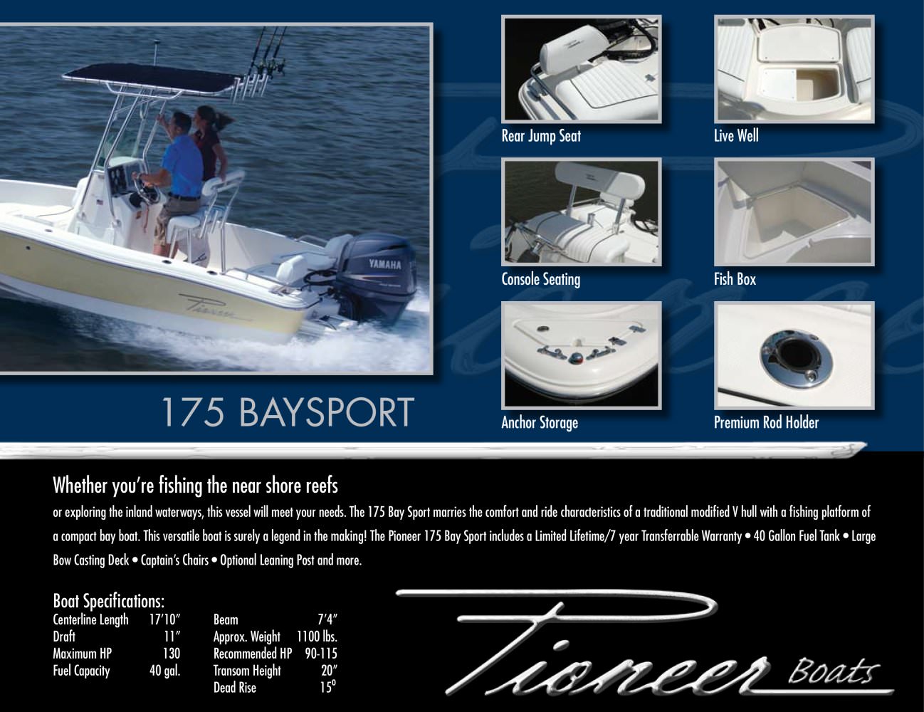 PIONEER BOATS - 