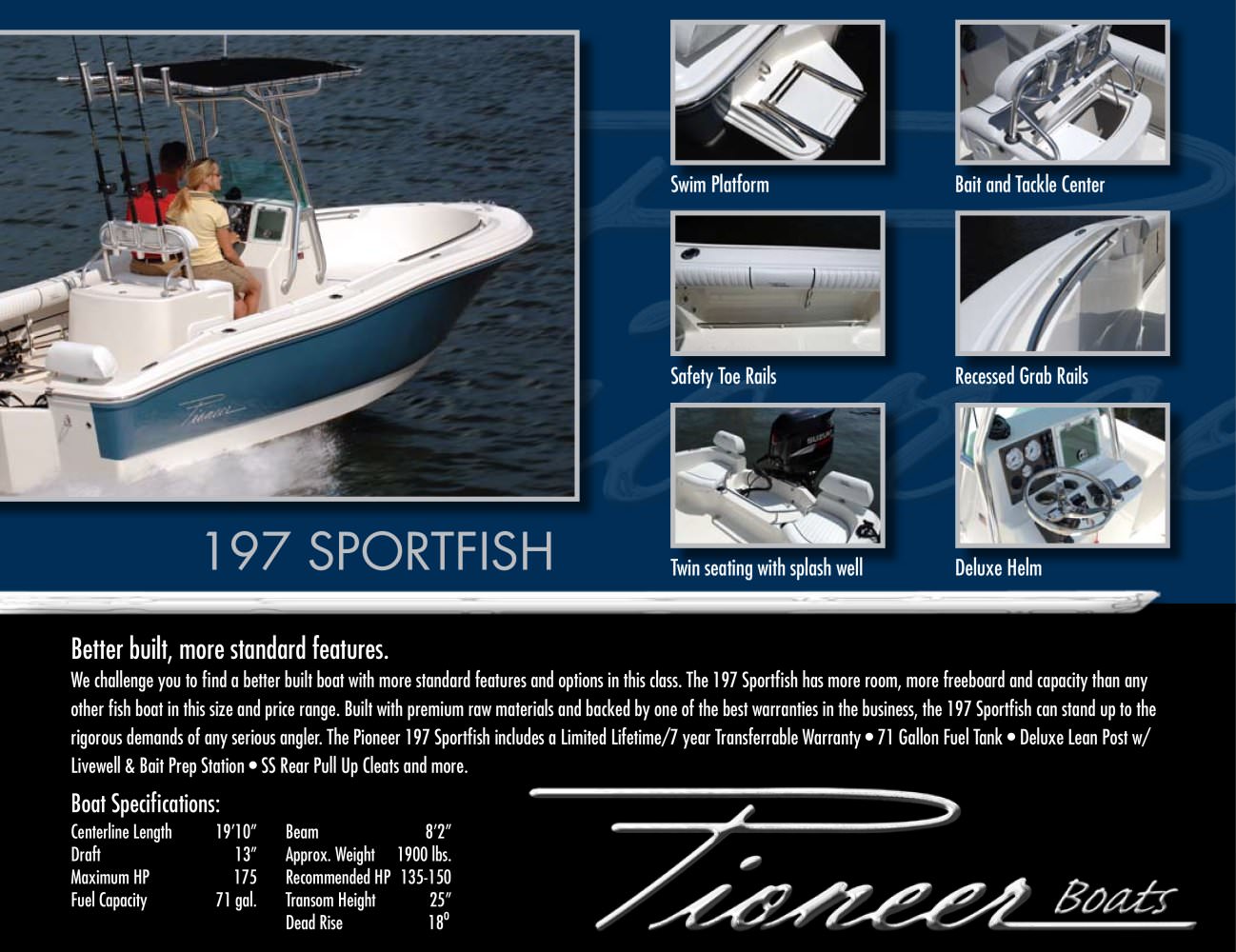 PIONEER BOATS - 