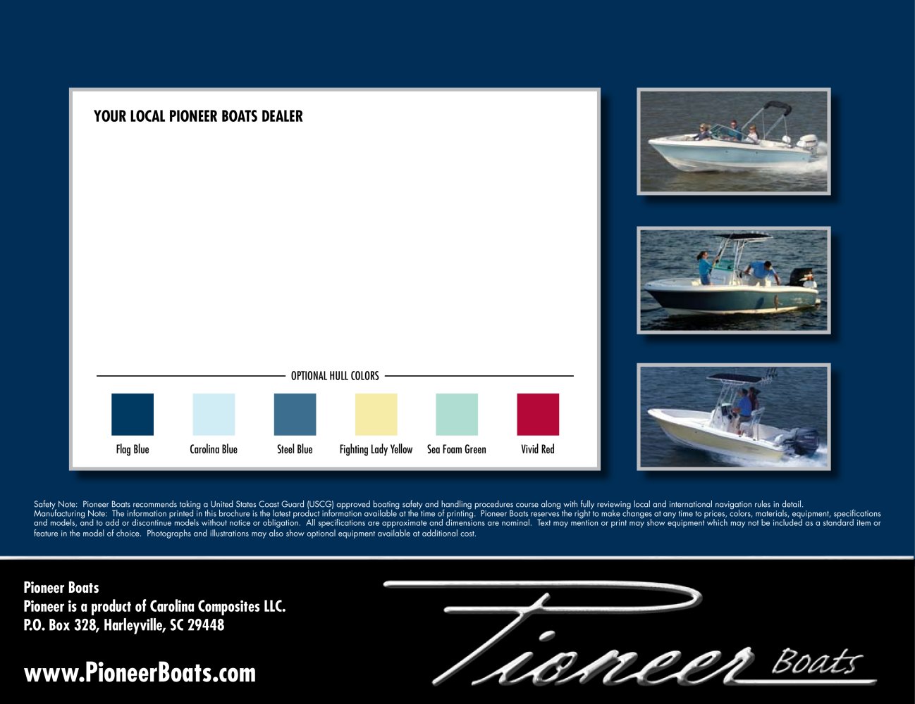 PIONEER BOATS - 