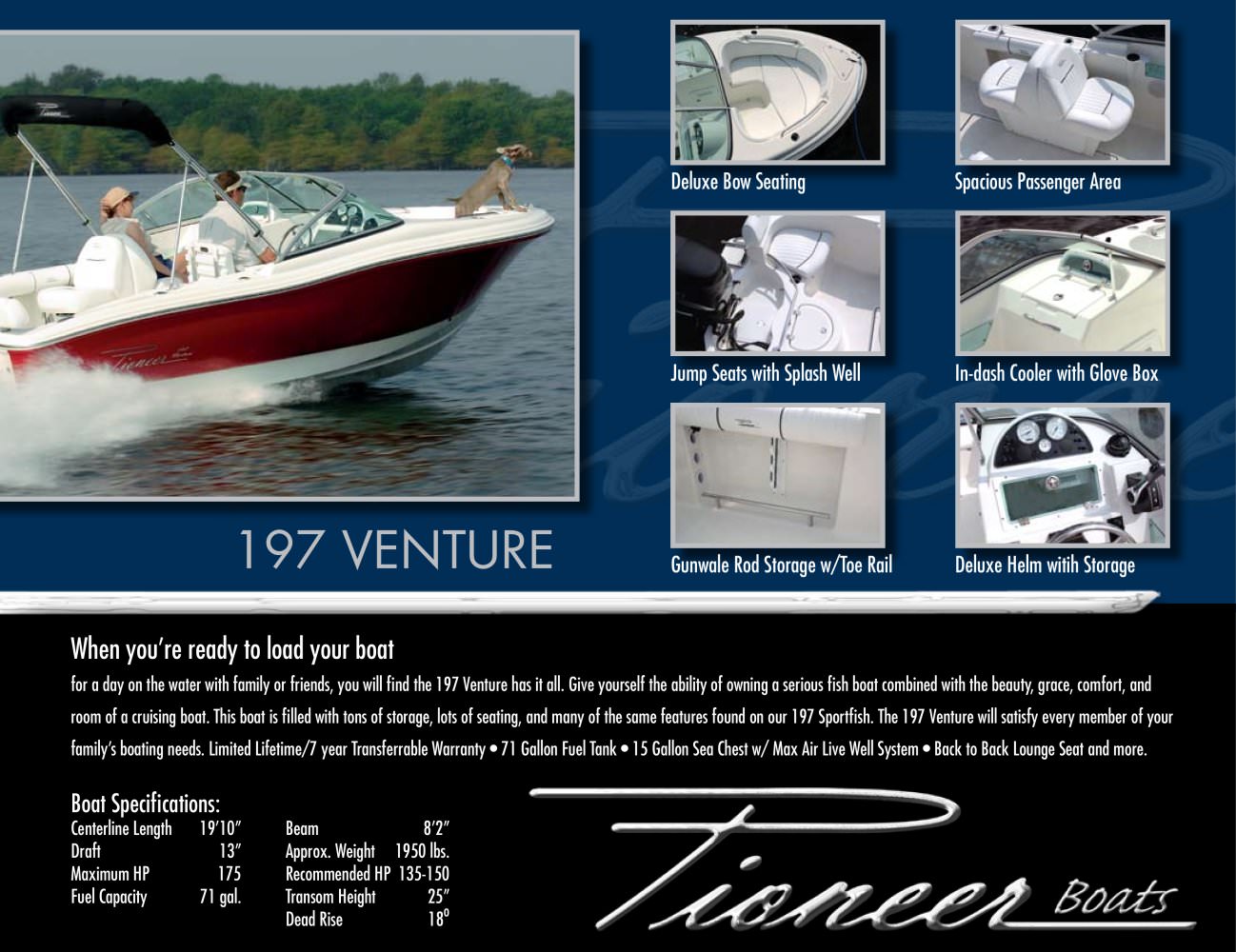 PIONEER BOATS - 