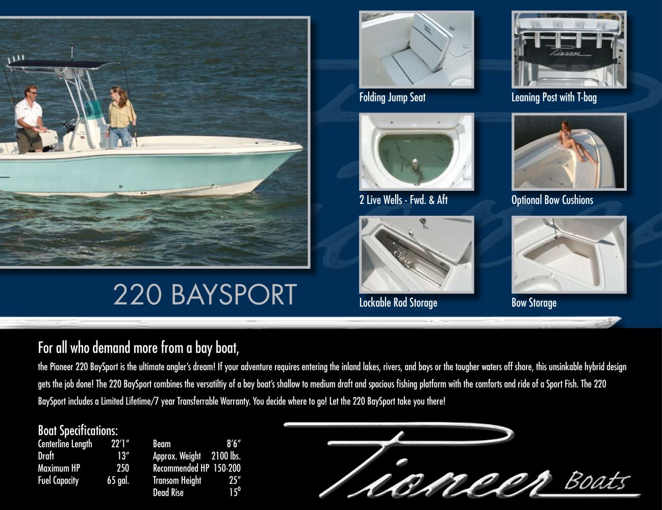PIONEER BOATS - 