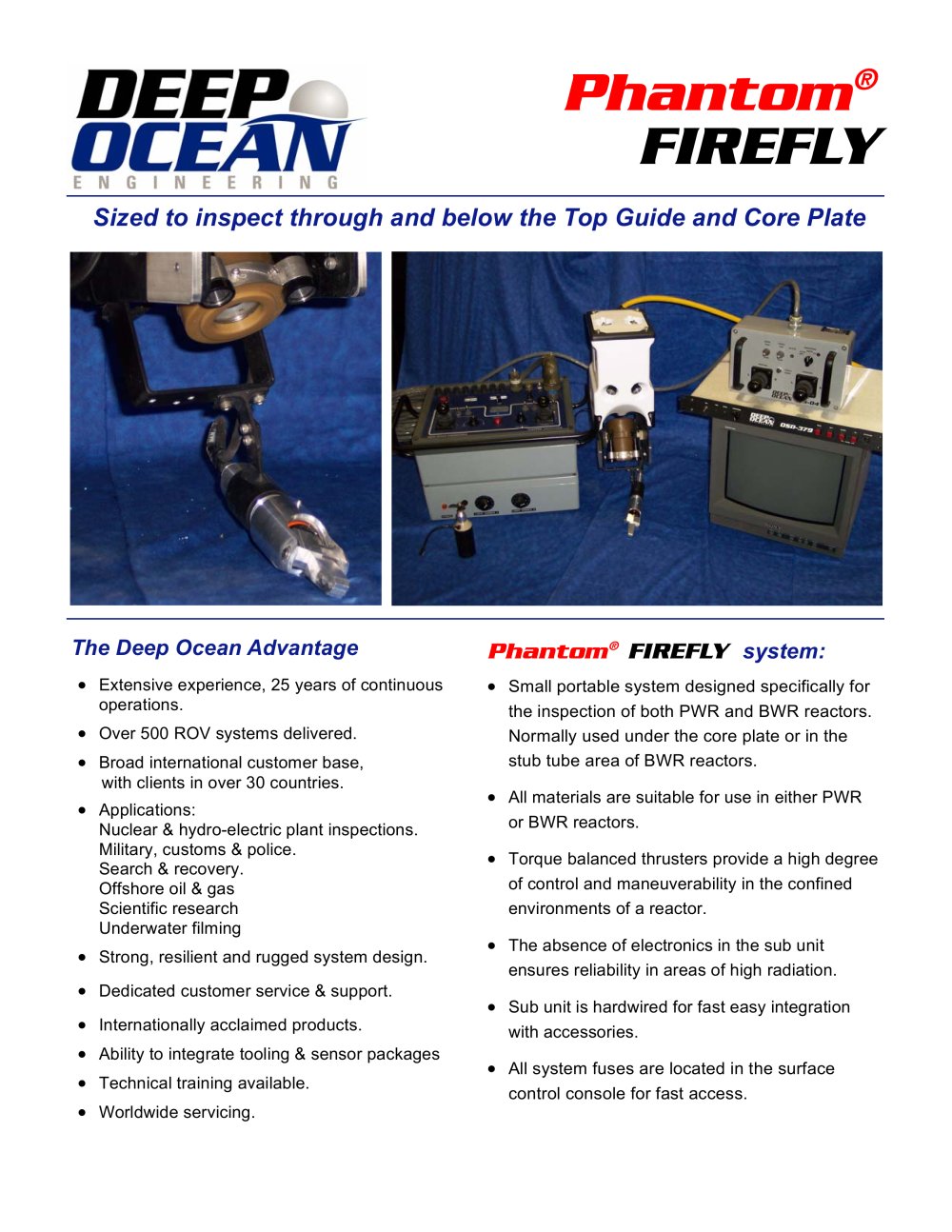 PHANTOM FIREFLY - Deep Ocean Engineering