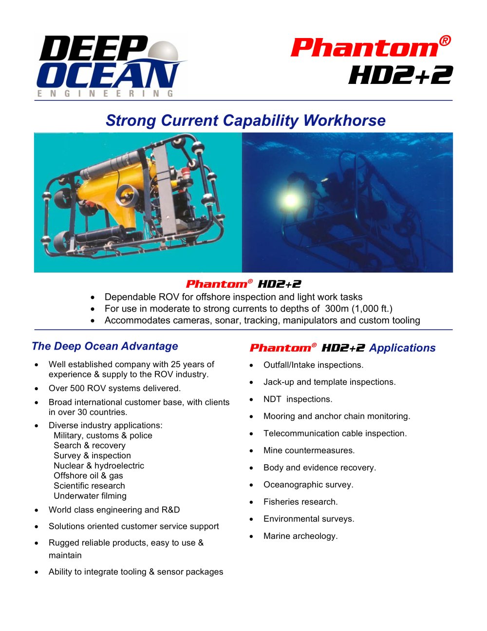 Phantom HD2+2 - Deep Ocean Engineering