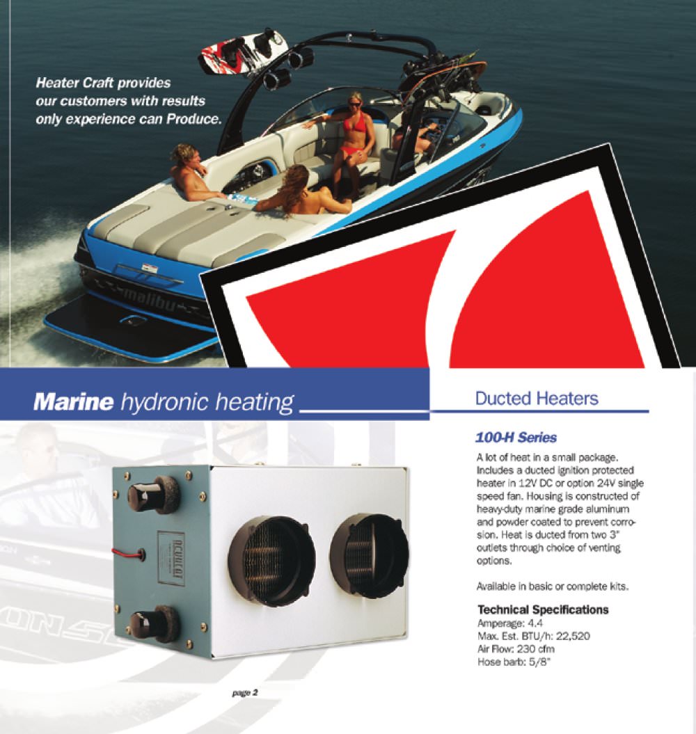 Heater Craft Marine Catalog - Heater Craft