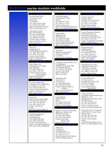 Marine catalog