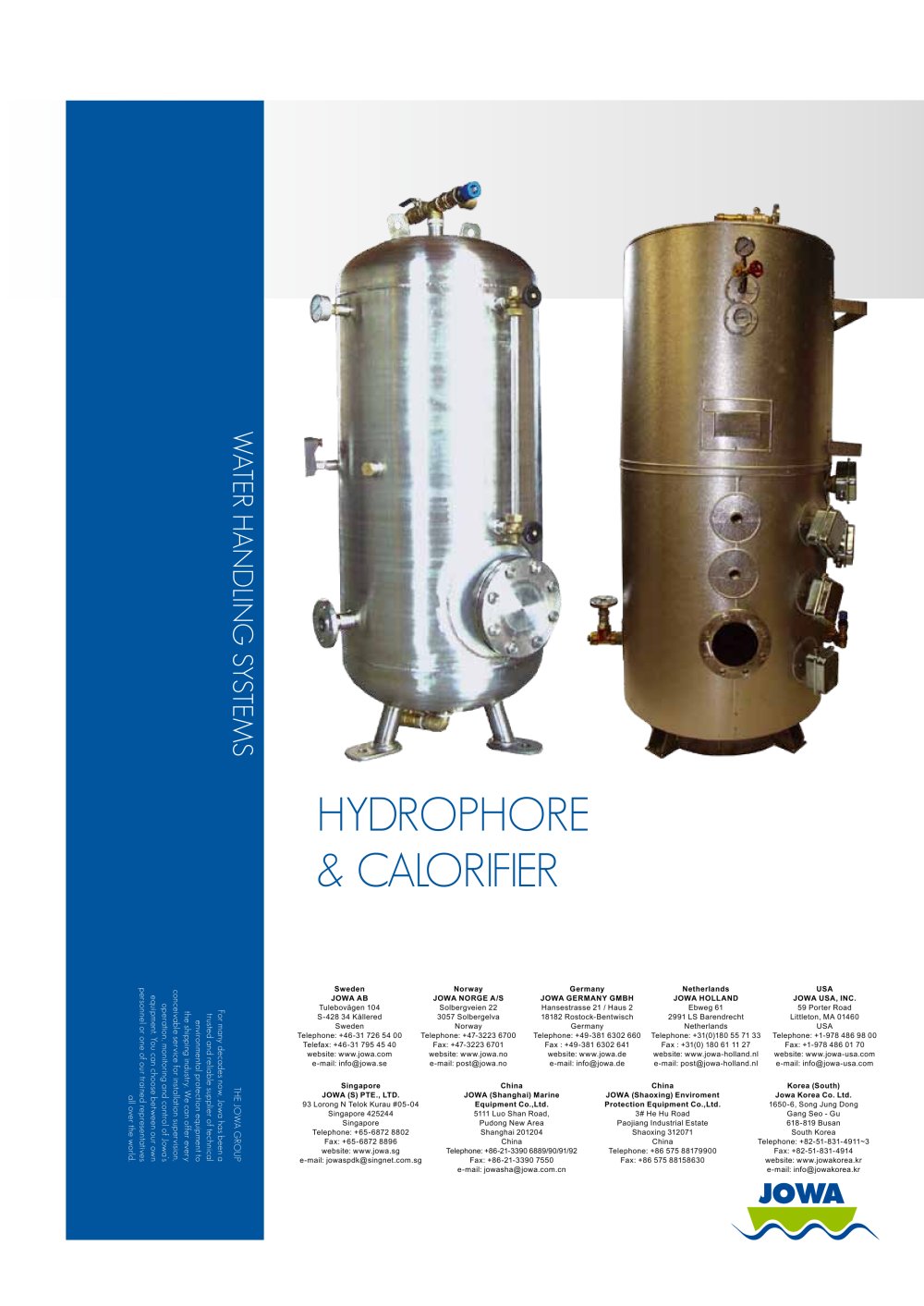 HYDROPHORE - JOWA AB