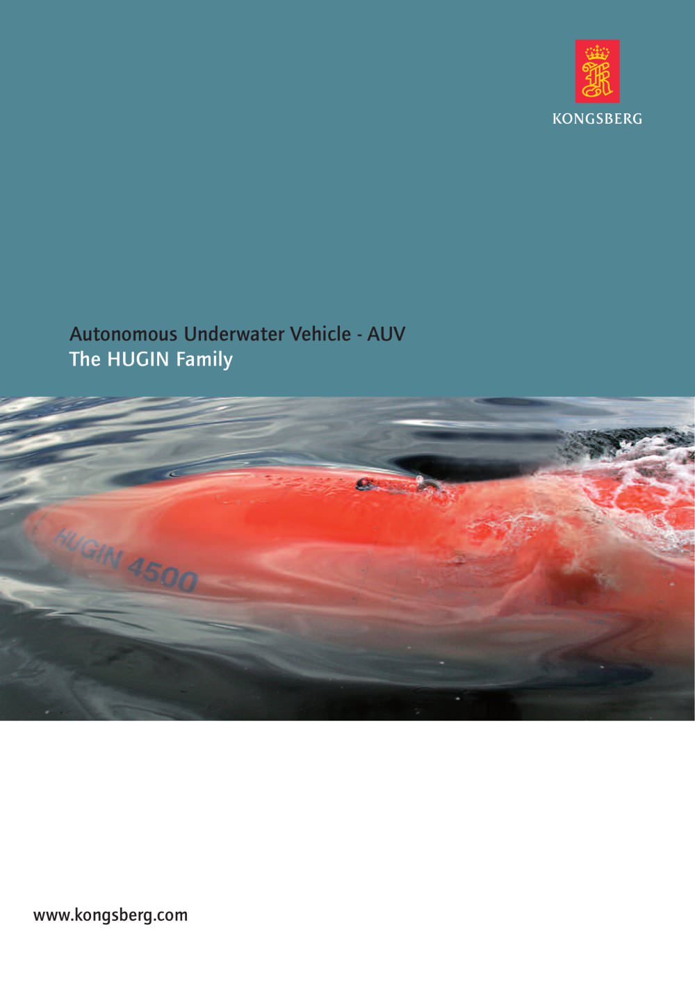 Hugin family of AUV's - Kongsberg Maritime