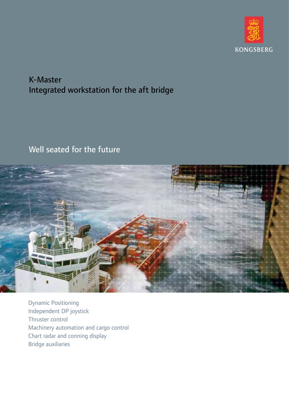K-MASTER WORKSTATION - Kongsberg Maritime