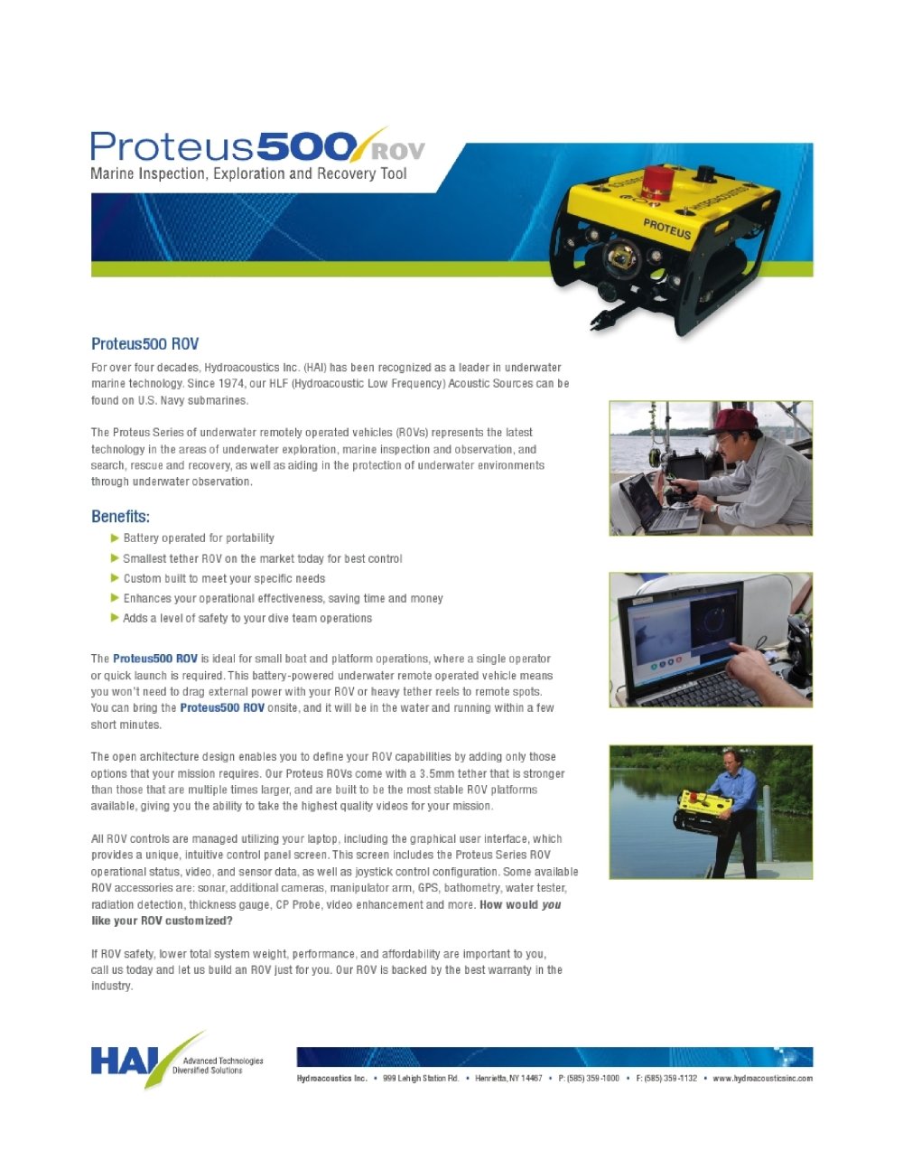 PROTEUS 500 - Hydroacoustics Inc - HAI