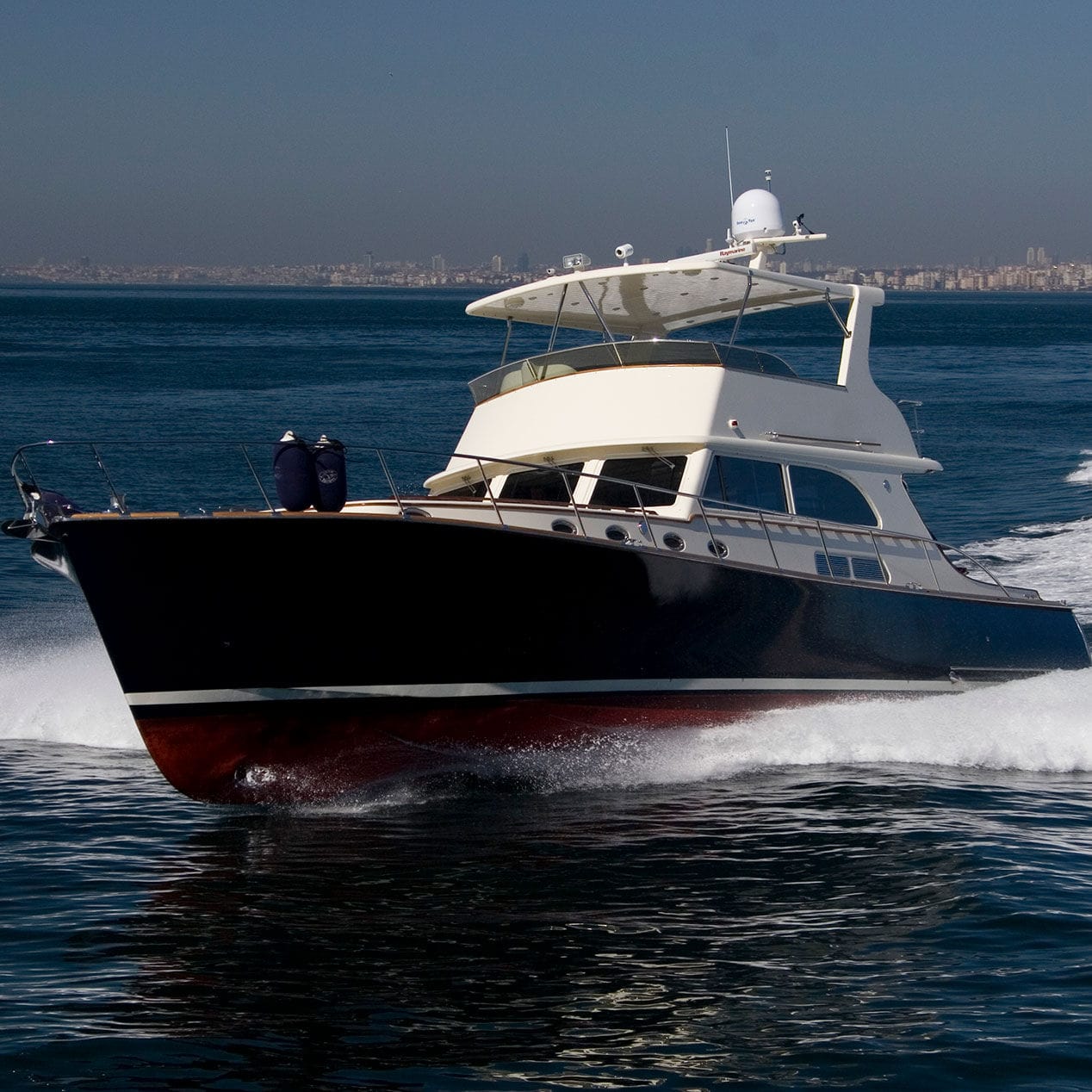 Iate a motor de cruzeiro 58 Vicem Yachts clássico tipo lobster